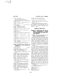 238 Subpart a [Reserved] Subpart B—Substances For