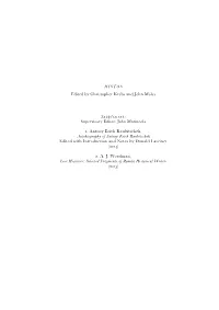 HISTOS Edited by Christopher Krebs and John Moles Supplements