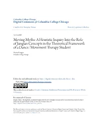 Moving Myths: a Heuristic Inquiry Into the Role of Jungian Concepts in The