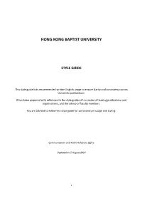 Hong Kong Baptist University