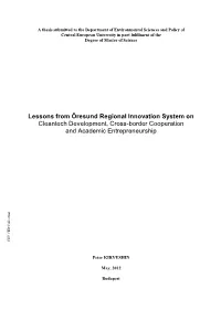 3 Basics of Regional Innovation System, Cross-Border Cooperation