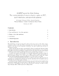 AO4ELT Meets the Solar System: the Coming Interplay Between Adaptive Optics on ELT, Space Telescopes, and Spacecraft Missions