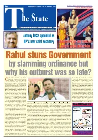 He State by Slamming Ordinance but Why His Outburst Was So Late?