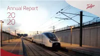 Informe Anual 2020 1 Annual Report 2020 2 Talgo 2020 Index