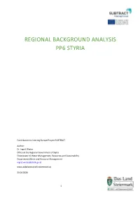 Regional Background Analysis Pp6 Styria