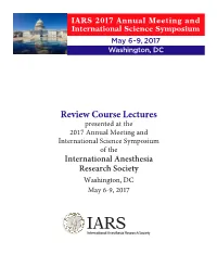 Review Course Lecture Supplement