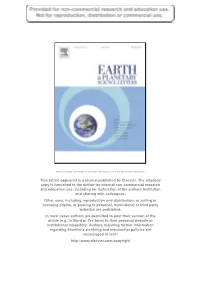 This Article Appeared in a Journal Published by Elsevier. the Attached