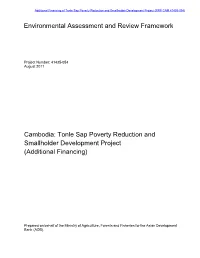 Environmental Assessment and Review Framework