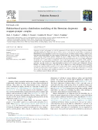 Full Length Articlehabitat-Based Species Distribution Modelling of The