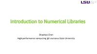 Introduction to Matlab