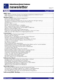Newsletter Issue 71