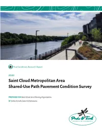 Shared-Use Path Pavement Condition Report (2020)