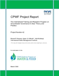 PN42 IWMI Project Report Mar09 Final