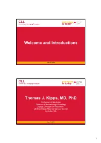 CLL June 18 2014 Slides