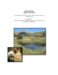Edna PROTOCOL SAMPLE COLLECTION