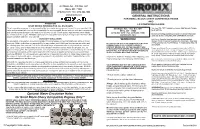 Small Block Chevy Compatible Head Instructions