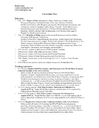 Randy Gloss CV Feb 2017