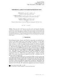 THEORETICAL ASPECTS of DARK MATTER DETECTION Hep-Ph