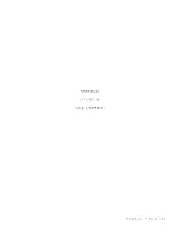 ANNABELLE� � Written By� � Gary Dauberman