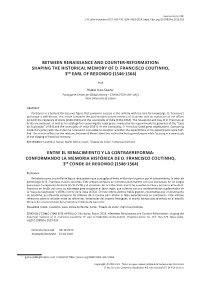 Between Renaissance and Counter-Reformation: Shaping the Historical Memory of D