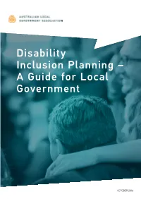 Disability Inclusion Action Planning 38