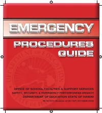 Emergency Procedures Guide