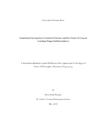 University of Nevada, Reno a Dissertation Submitted in Partial Fulfillment of the Requirements for the Degree of Doctor of Philo