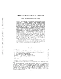 Arxiv:1503.08699V5 [Math.AT] 1 May 2018 Eaeas Rtflt H Eee O E/I Hruhread Thorough Her/His for Referee Work