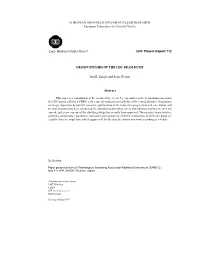 Design Studies of the Lhc Beam Dump