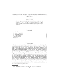 Simple Random Walks: Improbability of Profitable Stopping