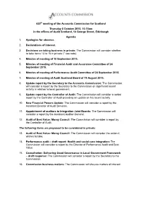 Accounts Commission Papers 8 October 2015