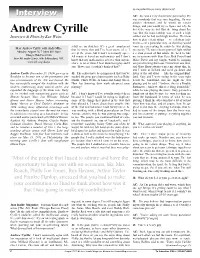Andrew Cyrille Did It the Way He Did