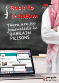 Back to Dictation” Is an Indicator of the Significance of the Main Developments in the Country Over the Past Year, Reaffirming There Is No Space for the Other Opinion