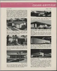 Cross-Section, Aug 1964 (No