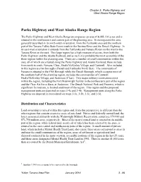 Parks Highway and West Alaska Range Region