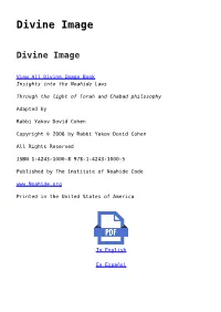 Divine Image,Prospectives on Noahide Laws