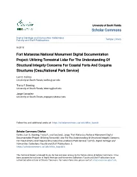 Fort Matanzas National Monument Digital Documentation Project:Â