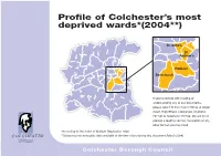Profile of Colchester's Most Deprived Wards