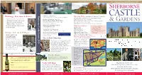 Sherborne Leaflet 2018 8Pp.Qxp Sherb Leaflet 06