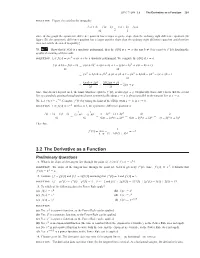 3.2 the Derivative As a Function 201
