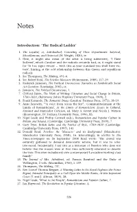 Introduction: 'The Radical Ladder'