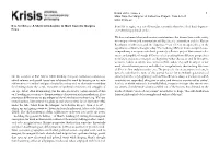 Krisis 2018, Issue 2 Marx from the Margins: a Collective Project, From