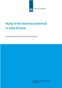 Study of the Biomass Potential in Côte D'ivoire