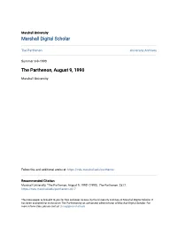 The Parthenon, August 9, 1990