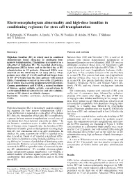 Electroencephalogram Abnormality and High-Dose Busulfan in Conditioning Regimens for Stem Cell Transplantation