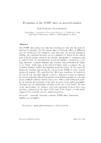 Footprints of the YORP Effect in Asteroid Families