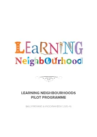 Learning Neighbourhoods Pilot Programme