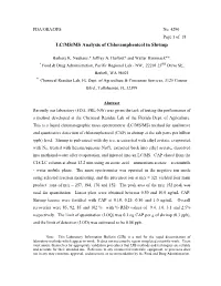 LC/MS/MS Analysis of Chloramphenicol in Shrimp