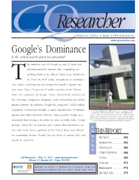 CQR Google's Dominance