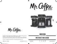 Mr Coffee Coffee Maker Instruction Manual